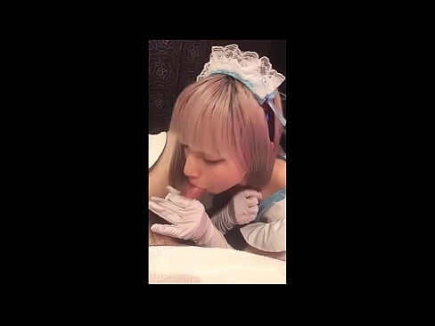 ❤️ Japana idolo [mayuka], franca servistina kostumo, parto 1, mamo kaj ŝerco kun locio ❤️❌ Porno ĉe ni ﹏